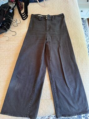 Universal Thread Black Sailor Wide Leg Jeans